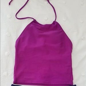 ISO a SMALL or XS top in this color, plum.